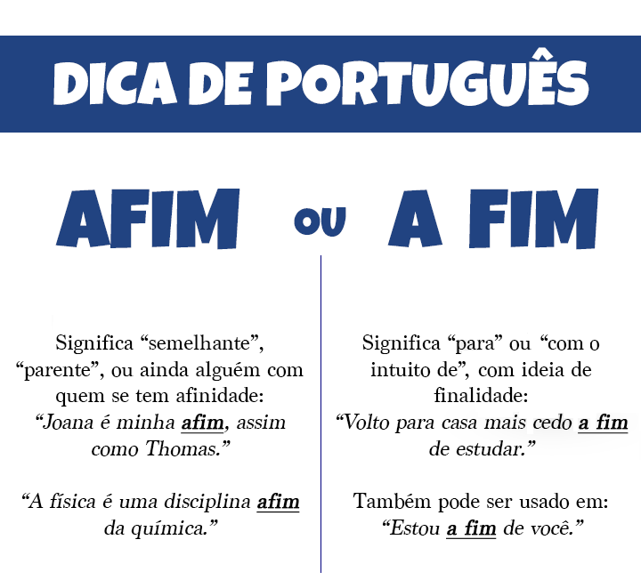 Enfim ou em fim: saiba quando usar adequadamente - Português